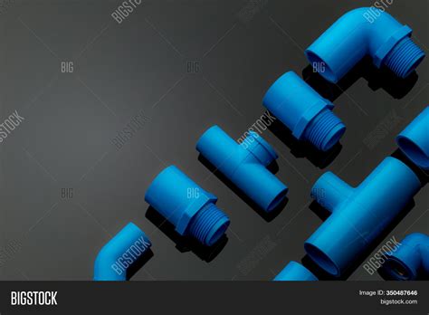 Set Blue Pvc Pipe Image & Photo (Free Trial) | Bigstock