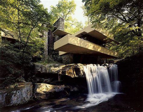 La Maison Du Jeudi Fallingwater Frank Lloyd Wright Voir