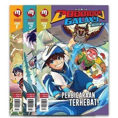 Boboiboy Galaxy Comic Season Issue Ebay