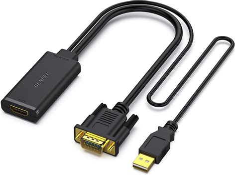 Benfei Vga Eingang Zu Hdmi Ausgang Adapter P Unidirektional