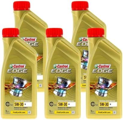 Castrol Edge Olio Per Motore W M Da L Amazon It Auto E Moto