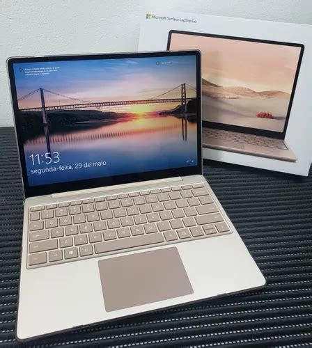 Surface Laptop Go I5 8gb Ssd 128gb Touch Microsoft Parcelamento Sem Juros