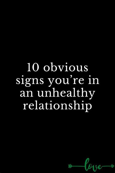 10 Signs You Re In An Unhealthy Relationship Artofit