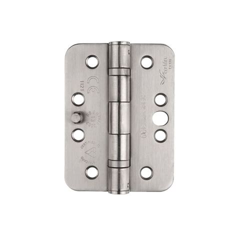 Carlisle Brass Eurospec Enduro Grade 13 Ball Bearing Security Hinge 102mm X 76mm Satin Stainless