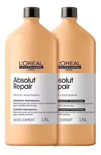 Kit Shampoo E Condicionador Loreal Absolut Repair 15 Litro Frete Grátis