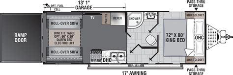 Toy Hauler Travel Trailers Rv Obsession