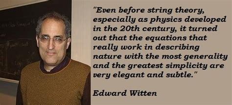 Edward Witten Quotes. QuotesGram