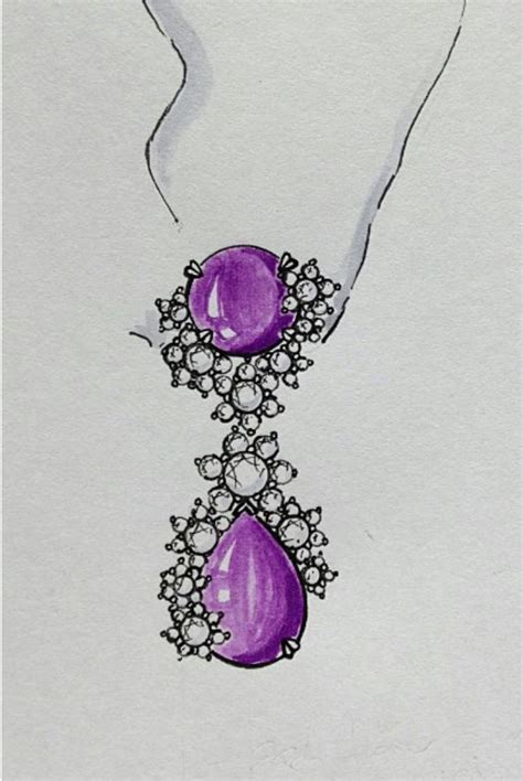 Pin By Jewel Nirvana On Dibujos De Joyas Jewelry Design Drawing