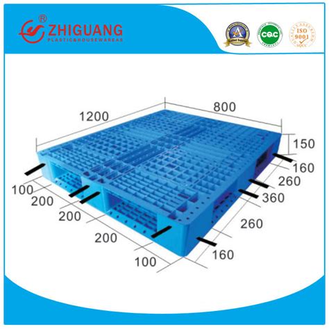 Heavy Duty Cheap Hdpe Euro Standard Size Plastic Pallet For Flour Bags