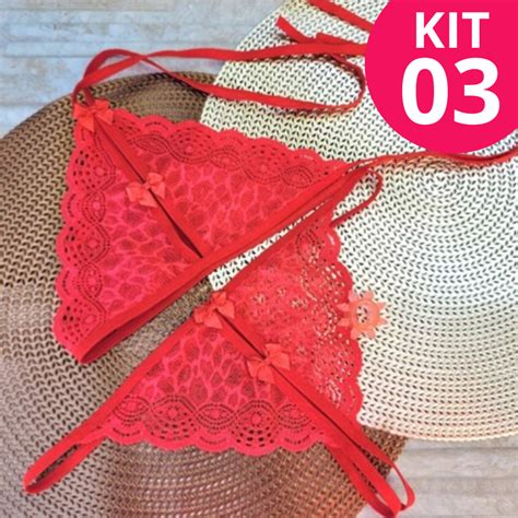 Kit Conjuntos Lingerie Feminina Sensual Lingerie Apressadinha De