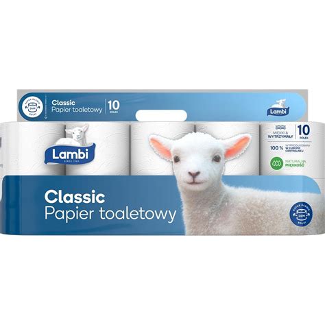 Lambi Papier Toaletowy Warstwowy Rolek Classic Max Drogeria Pl