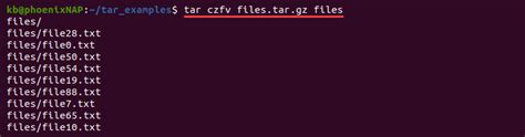 Tar Command In Linux With Examples Phoenixnap Kb