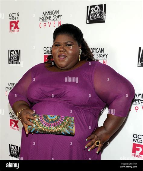 Actor Gabourey Sidibe Arrives At American Horror Story Coven Premiere