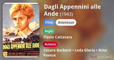 Dagli Appennini Alle Ande Film 1943 Filmvandaagnl