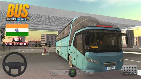 INDIA Route Unlocked KOCHI TO THIRUVANANTHAPURAM Bus Simulator