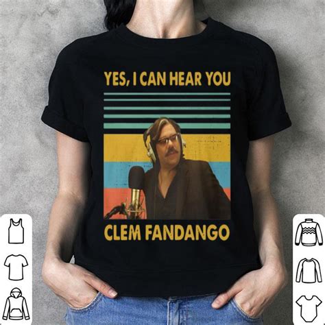 Vintage Yes I Can Hear You Clem Fandango Toast Of London Shirt Hoodie