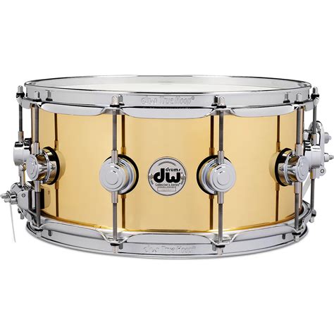 Dw Collector S Series Brass Snare Drum 14 X 6 5 In Polished Musician S Friend