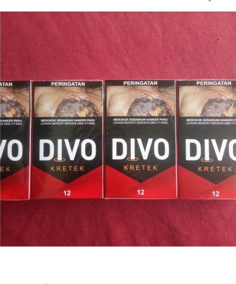 Jual Rokok Murah Divo Kretek Batang Slof Isi Bungkus Cukai Resmi