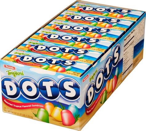 Dots Tropical Gumdrops 225oz Pack Or 24ct Box — Sweeties Candy Of Arizona