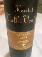 Joan Raventos Rosell Heretat Vall Ventos Reserva Vivino Us