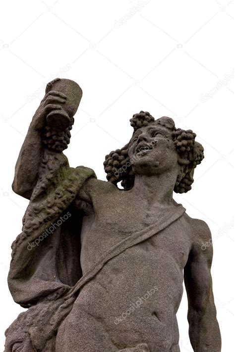 Statue of Greek God of wine Dionysus — Stock Photo © khoroshkov #9536694