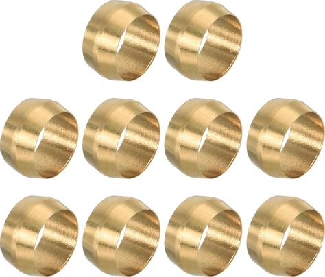 Amazon Patikil Id Compression Sleeve Ferrules Pack Brass