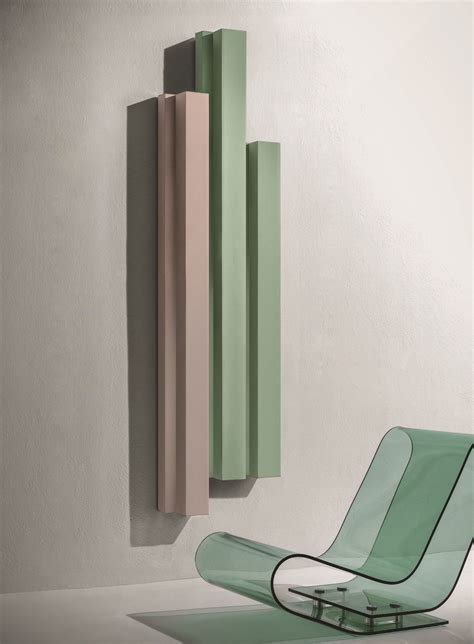 Rift Hot Water Vertical Aluminium Decorative Radiator By Tubes