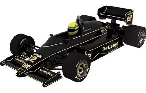 Miniatura Carro Ayrton Senna F Rmula Frete Gr Tis Parcelamento Sem