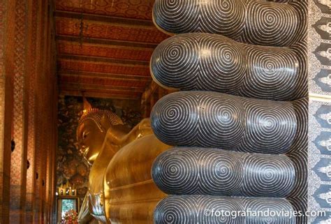 Wat Pho O Templo Del Buda Reclinado De Bangkok