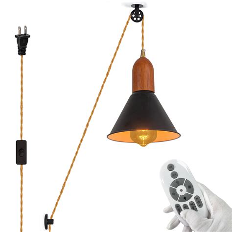 Fsliving Dimmable Colorchanging Swag Pendant Light With Industrial