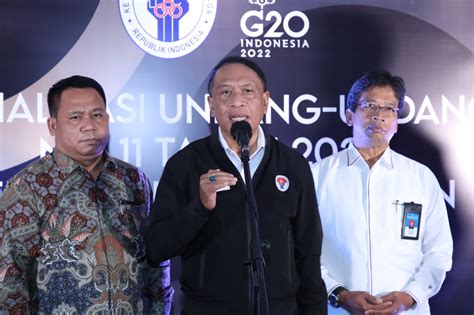 Menpora Amali Sebut Sosialisasi UU No11 Tahun 2022 Penting Untuk