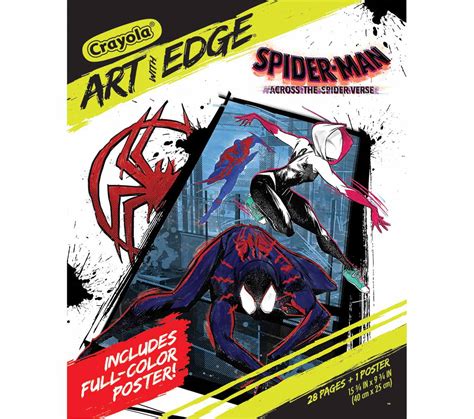 Across the Spiderverse Spiderman Coloring Book Pages | Crayola