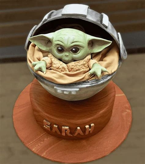 Baby Yoda Cake Design Images Baby Yoda Birthday Cake Ideas Star Wars