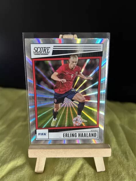 Panini Score Fifa Erling Haaland Norway Silver Laser Eur