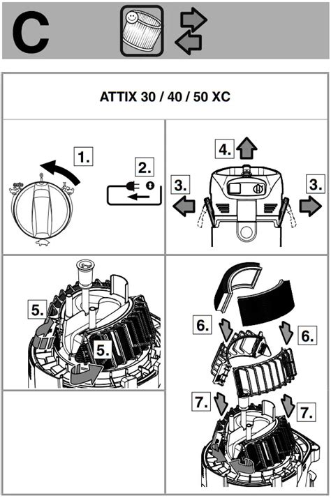 Nilfisk Attix Pc Ec Wet And Dry Vacuum Instruction Manual