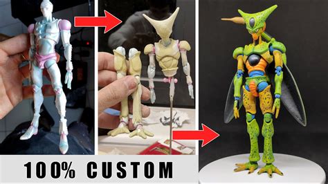 Custom SH Figuarts Dragon Ball Z CELL IMPERFECTO YouTube