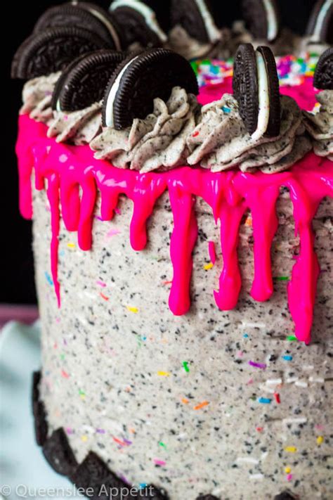 Birthday Cake Oreo Cake Recipe Queenslee Appétit