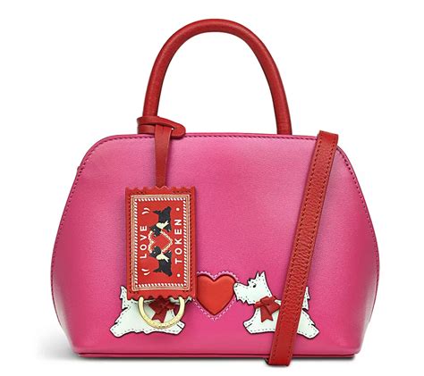 Radley London Valentines Small Ziptop Leather Grab Bag