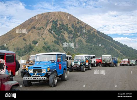 Jeep Tour At Bromo Tengger In Semeru National Park Stock Photo Alamy