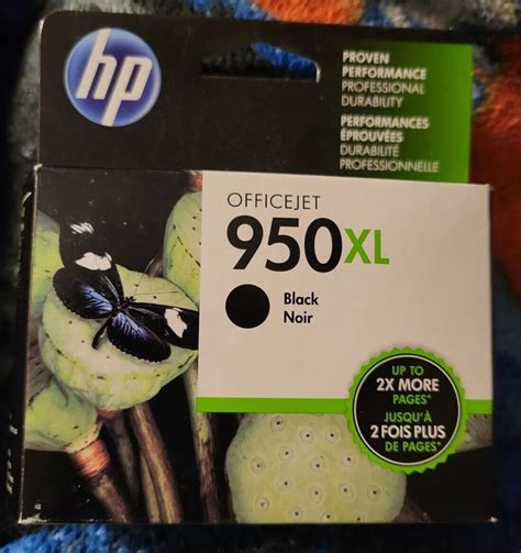 Used NEW Genuine HP 950XL High Yield Black Ink Cartridge - UBB.threads