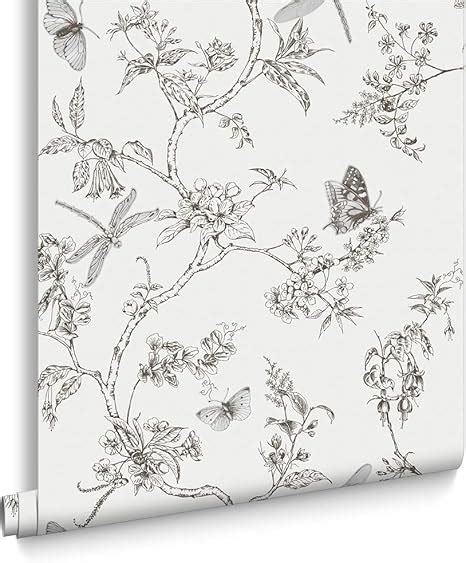 Superfresco Easy Nature Trail Butterfly White Mica Wallpaper Paste