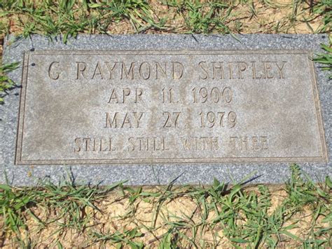 G Raymond Shipley 1900 1979 Mémorial Find a Grave