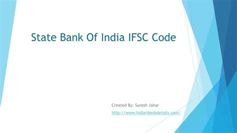 Ppt Ifsc Code For State Bank Of India Powerpoint Presentation Free Download Id 7229943