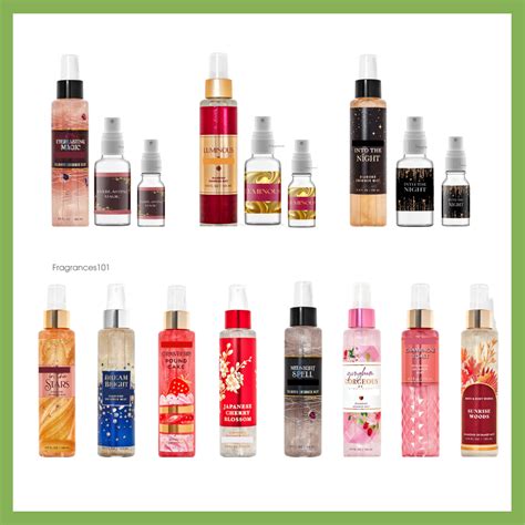 Ml Ml Shimmer Mist Nh Kim Tuy N Nhi U M I Bbw T M Shopee Vi T Nam