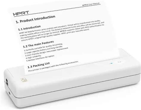 Hprt Mt Wireless Portable Printers User Guide