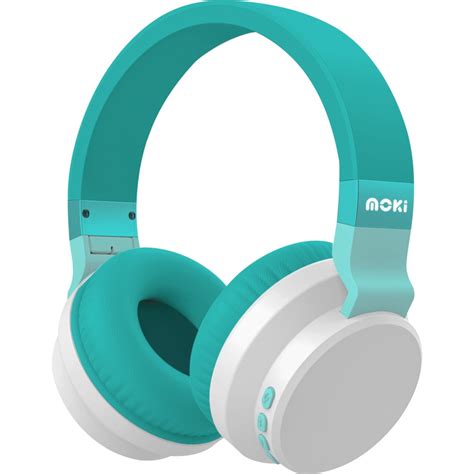 Moki Colourwave Wireless Headphones Seafoam Big W