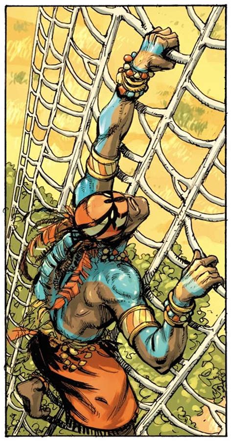 Anansi The Spider God Hombre Araña Comic Personajes Ilustracion Mitos