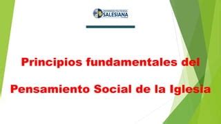 Principios Fundamentales Del Psi Ppt