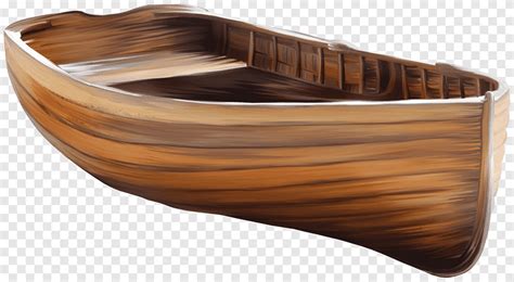 Boat Ship Walnut Wood Transport Png PNGEgg