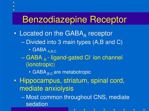 Ppt Sedative Hypnotic Anxiolytics Benzodiazepines Others